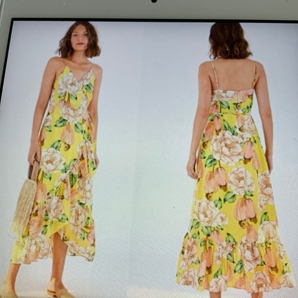 Farm Rio Norma Wrap Dress . Sz: Medium NWT